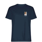 Peter Crouch World Cup t-shirt – navy men's t-shirt featuring the Peter Crouch World Cup Players Couture logo