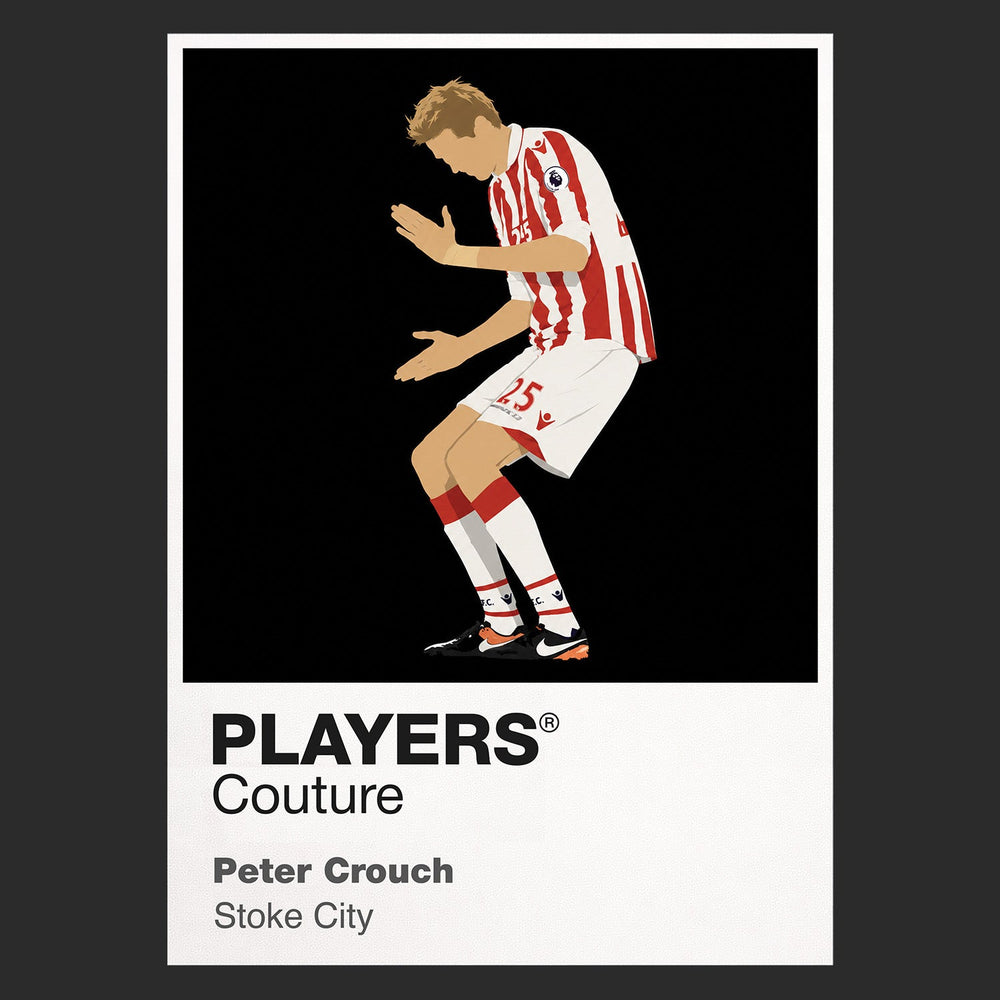 Peter Crouch Stoke City Men's T-Shirt - Black