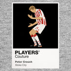 Peter Crouch Stoke City Men's Hoodie - Grey