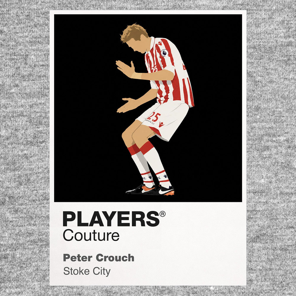 Peter Crouch Stoke City Men's T-Shirt - Grey