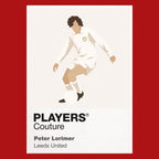 Peter Lorimer Leeds United Icon Frame — Red