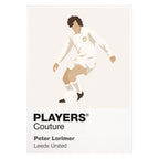 Peter Lorimer Leeds United Icon Frame — White