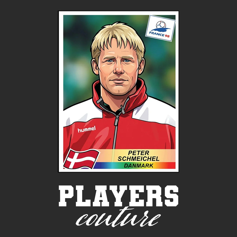 Peter Schmeichel World Cup Sticker Men's Hoodie – peter schmeichel black Players Couture design