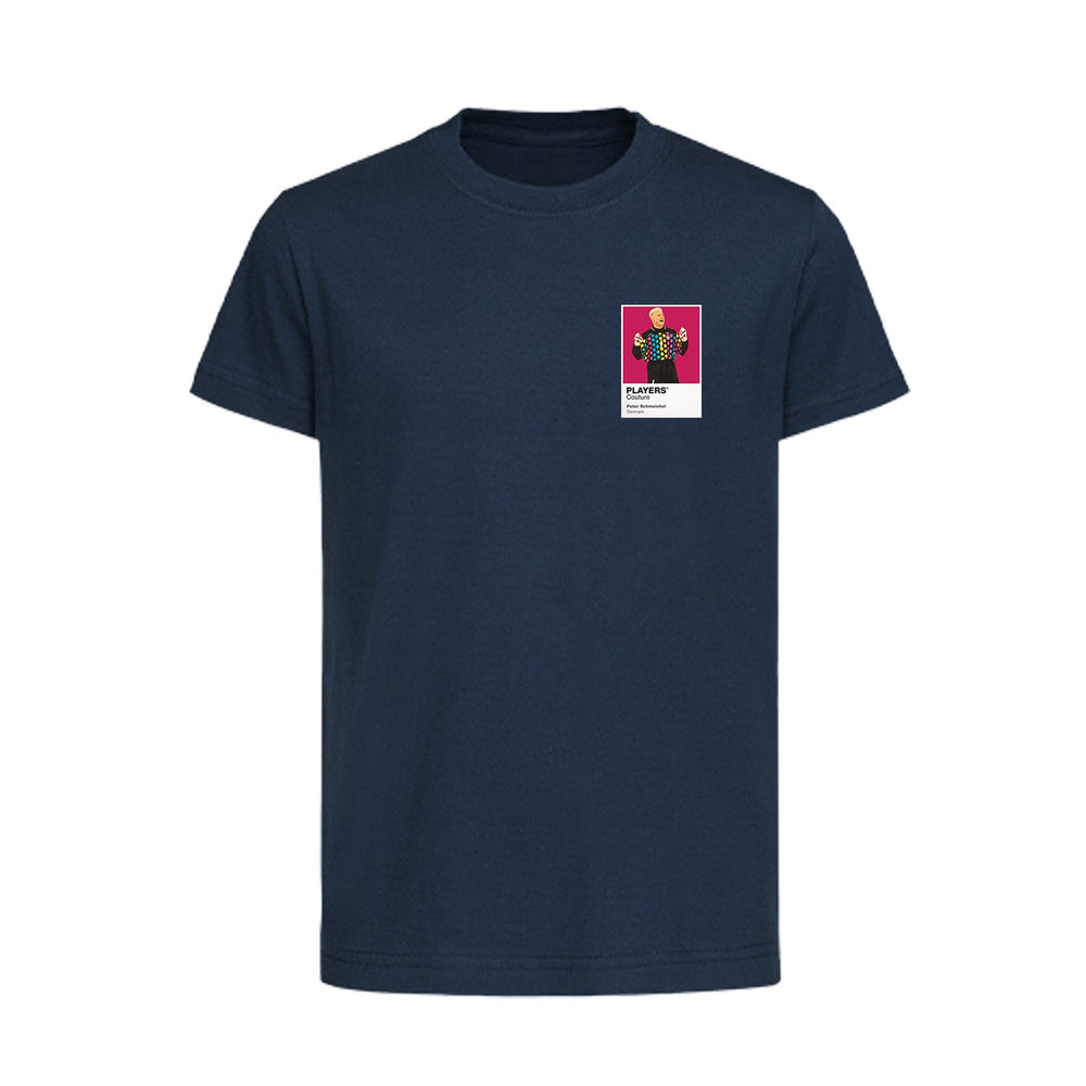Peter Schmeichel Players Couture Kids Navy T-Shirt