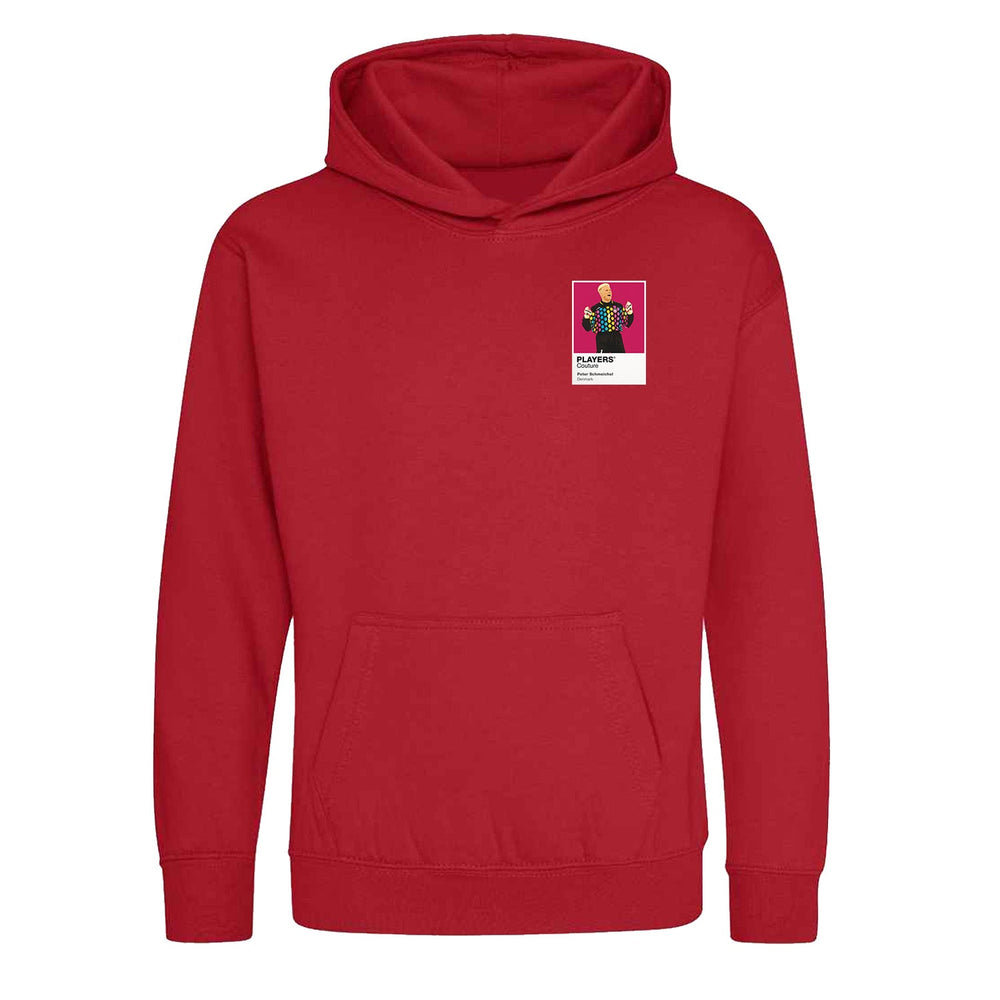 Peter Schmeichel Players Couture Kids Red Hoodie