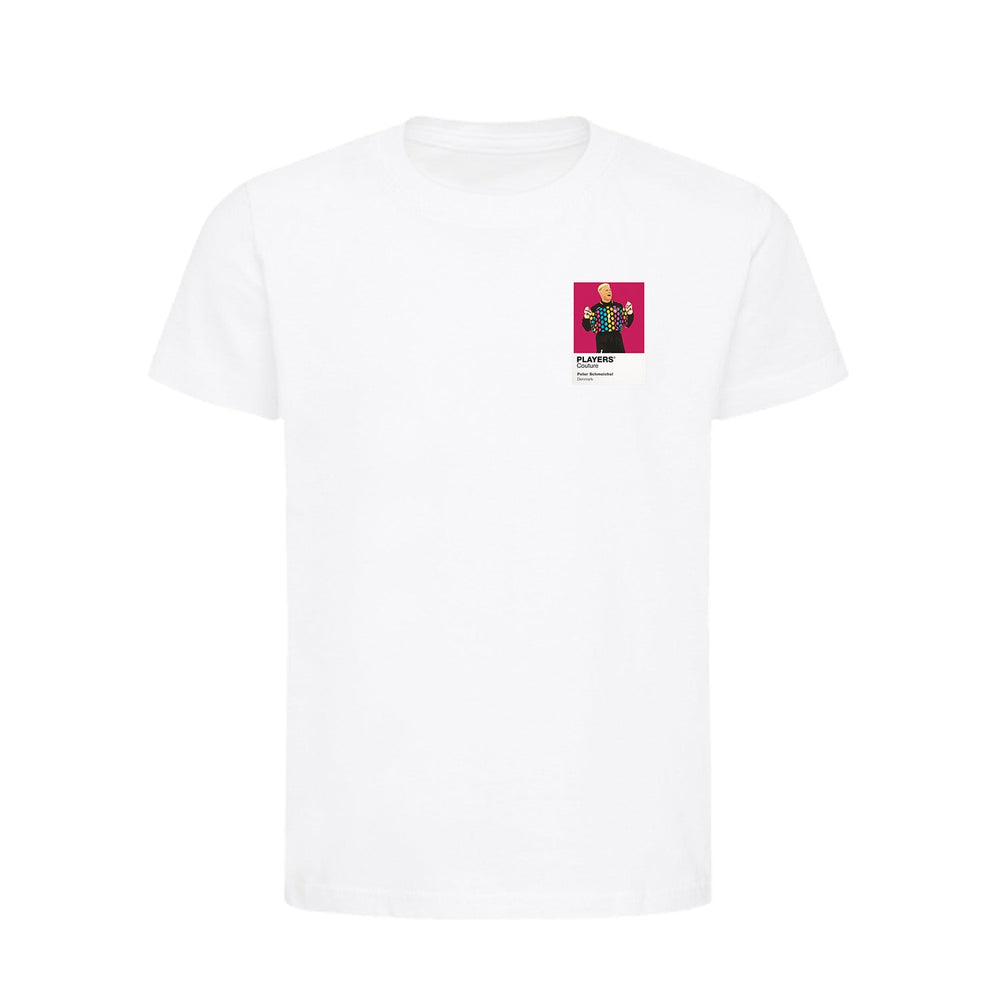 Peter Schmeichel Players Couture Kids White T-Shirt
