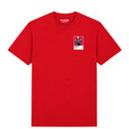Peter Schmeichel Players Couture Mens Red T-Shirt