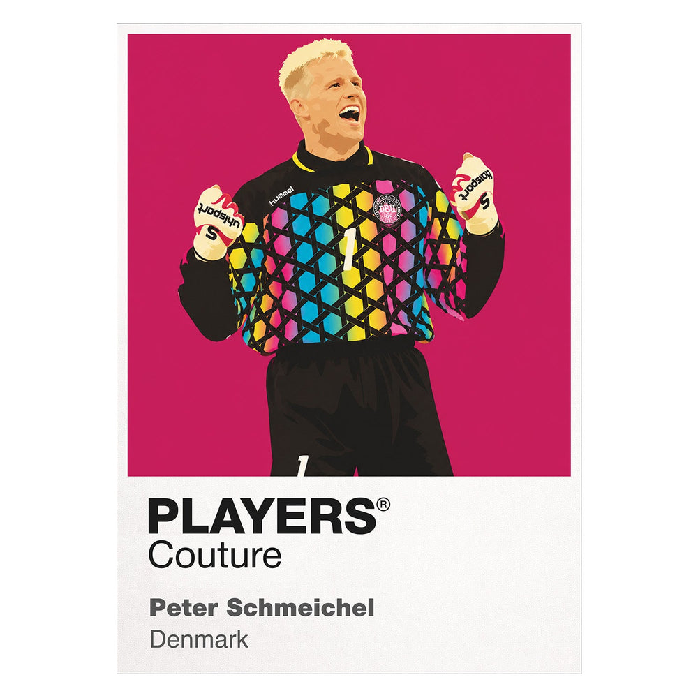 Peter Schmeichel Players Couture Frame White