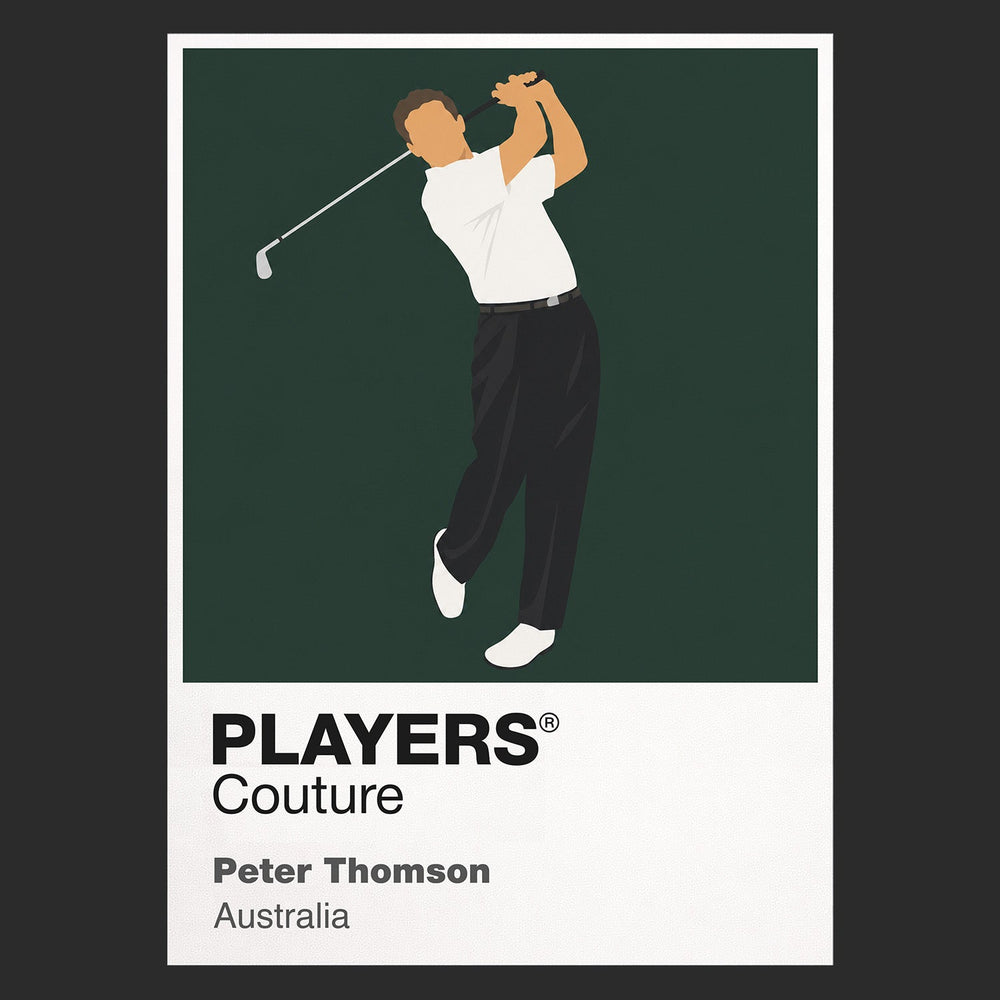 Peter Thomson Golf Icon Frame Men's Polo Shirt