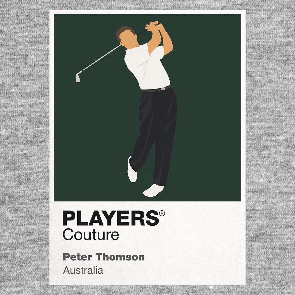 Peter Thomson Golf Icon Frame Men's Polo Shirt