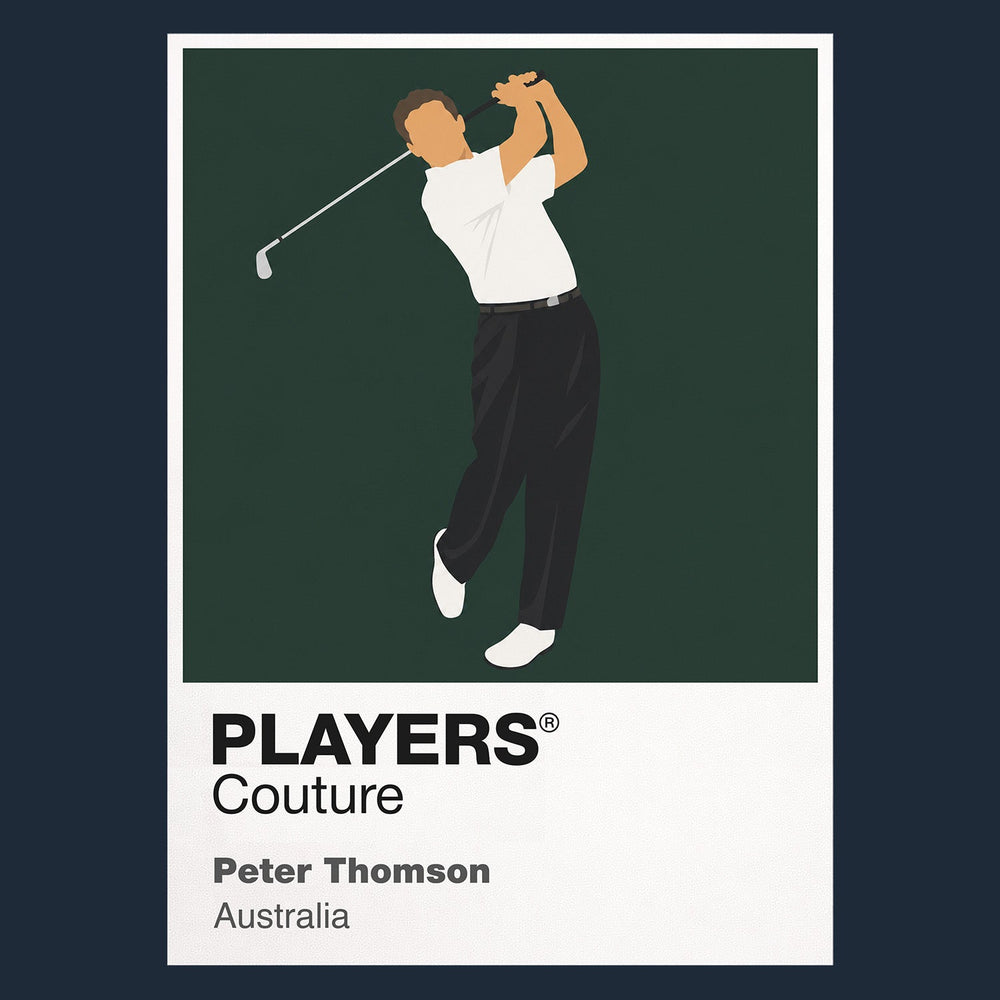 Peter Thomson Golf Icon Frame Men's Polo Shirt
