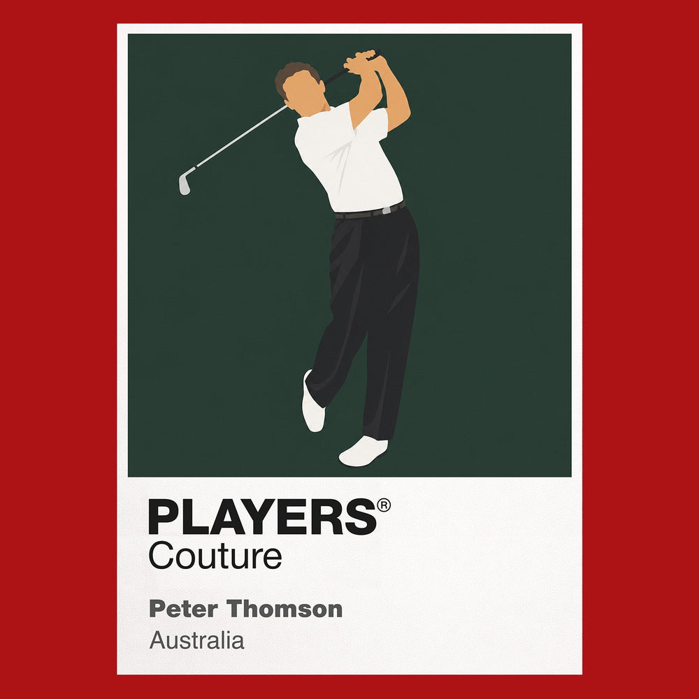Peter Thomson Golf Icon Frame Men's Polo Shirt