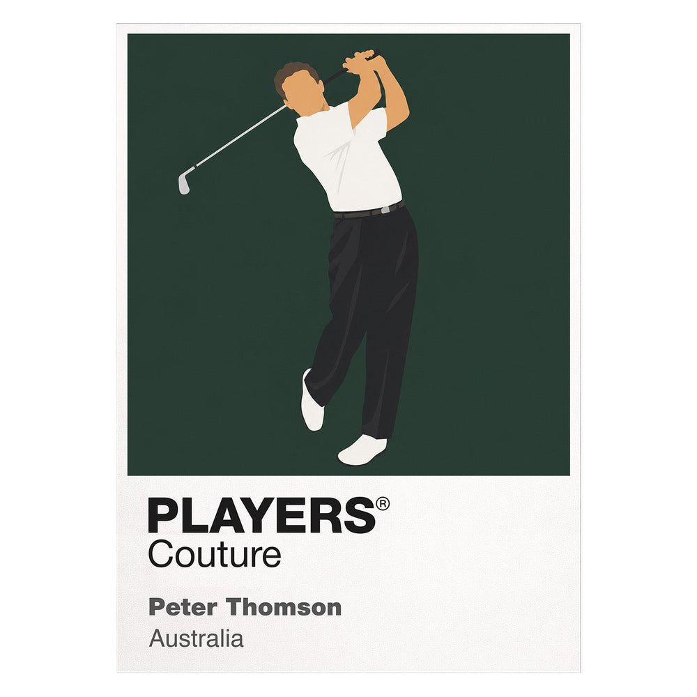 Peter Thomson Golf Icon Frame Men's Polo Shirt