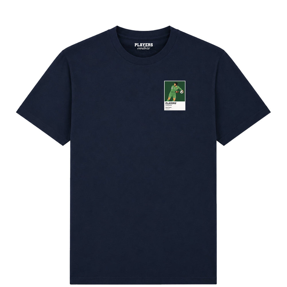 Petr Čech Arsenal Icon Frame Men's T-Shirt – navy