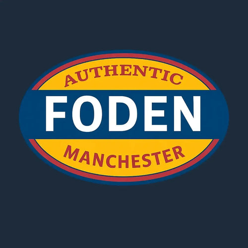 Phil Foden Logo Men's T-Shirt – navy close-up detail shot of the Phil Foden Players Couture logo design