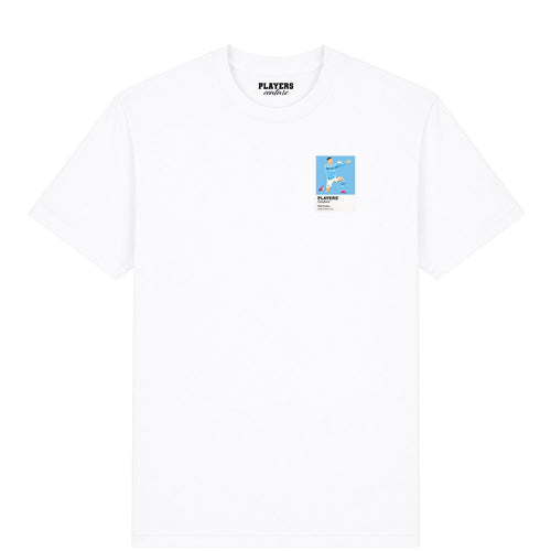 Phil Foden Manchester City Icon Frame Men's T-Shirt – white