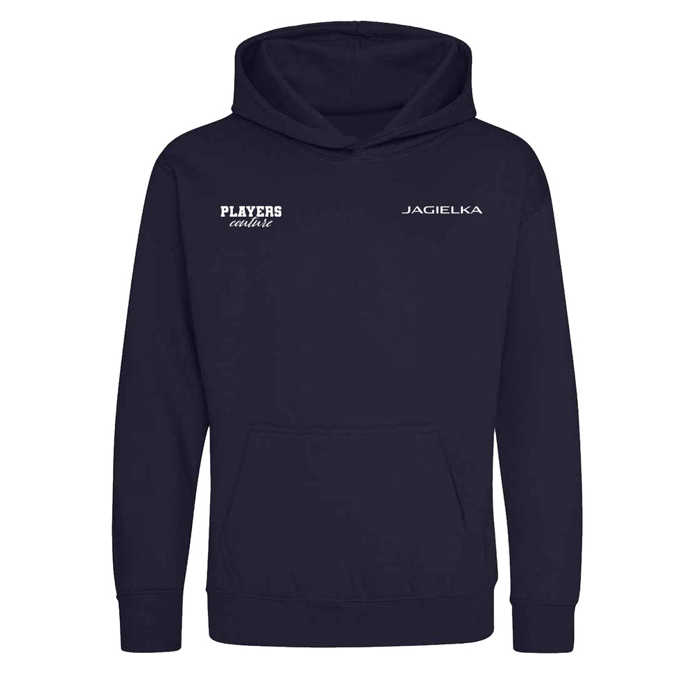 Phil Jagielka Logo Players Couture Kids Hoodie Navy