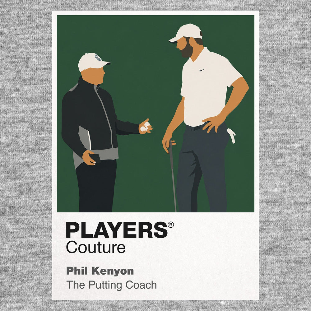 Phil Kenyon Golf Icon Frame Men's Polo Shirt