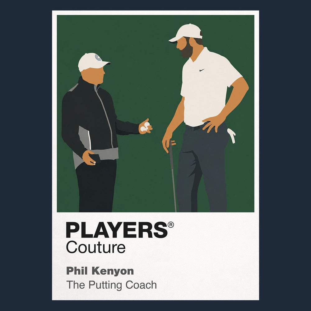 Phil Kenyon Golf Icon Frame Men's Polo Shirt