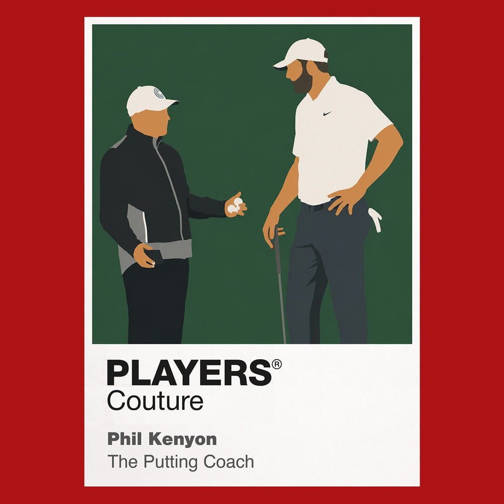 Phil Kenyon Golf Icon Frame Men's Polo Shirt