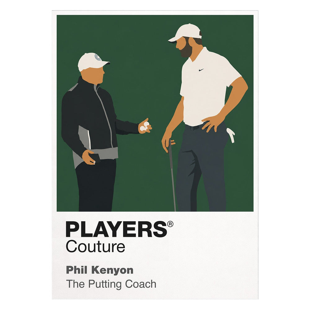 Phil Kenyon Golf Icon Frame Men's Polo Shirt