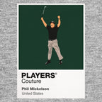 Phil Mickelson Golf Icon Frame Men's Polo Shirt