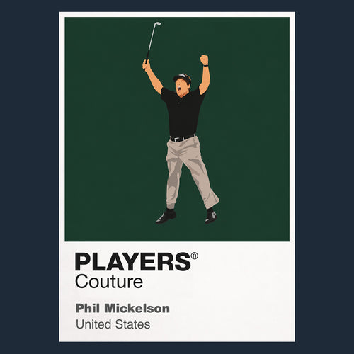 Phil Mickelson Golf Icon Frame - Icon Design