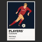 Phil Neal Liverpool Men's T-Shirt - Black