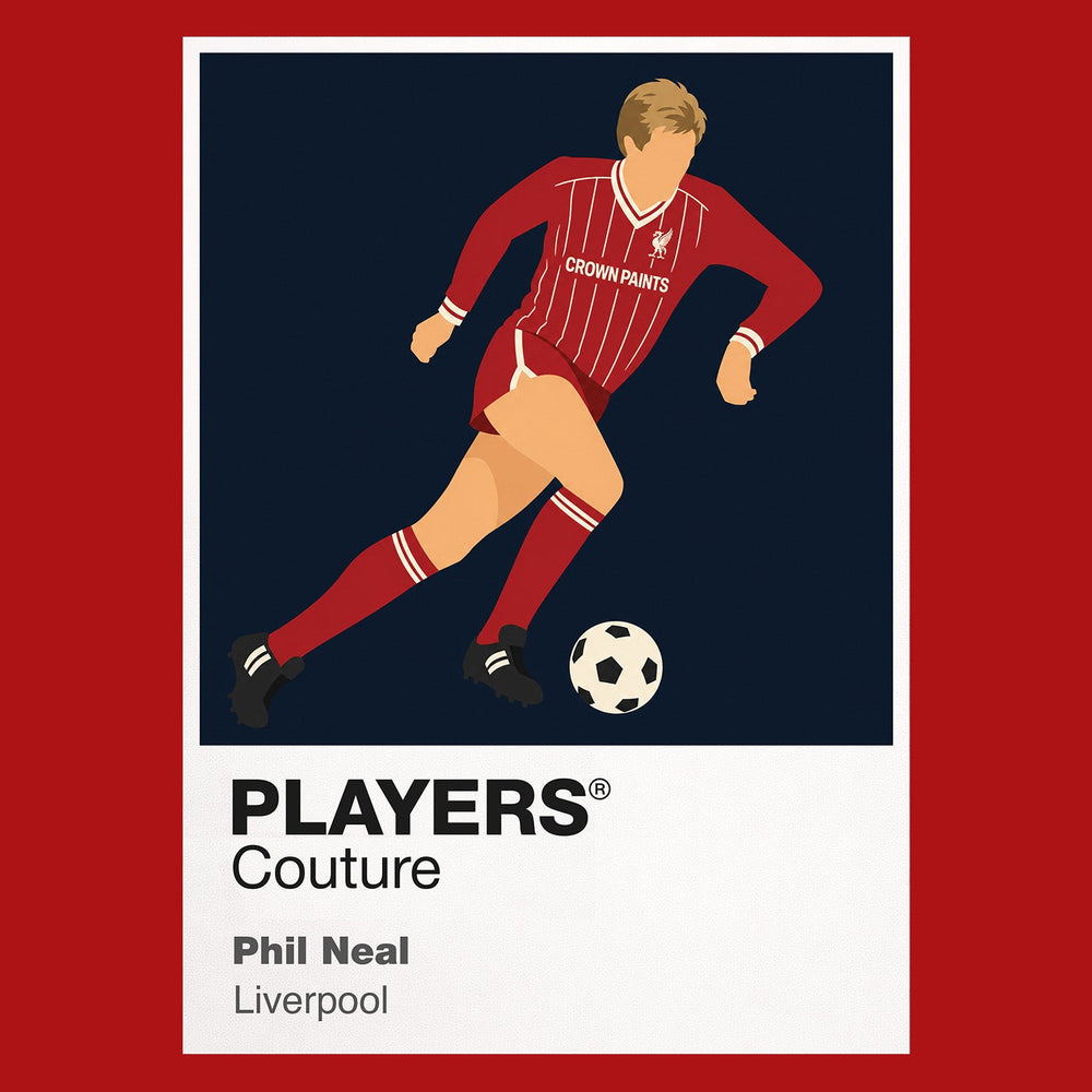 Phil Neal Liverpool Men's T-Shirt - Red