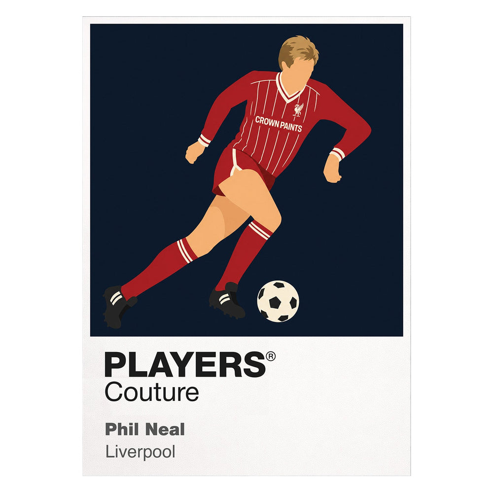 Phil Neal Liverpool Men's T-Shirt - White