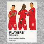 Phil, Sadio & Bobby Liverpool Icon Frame Men's T-Shirt