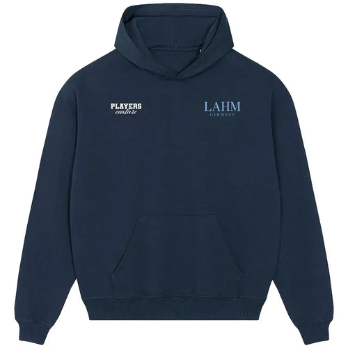 Philipp Lahm hoodie – navy men's hoodie featuring the Philipp Lahm Players Couture logo