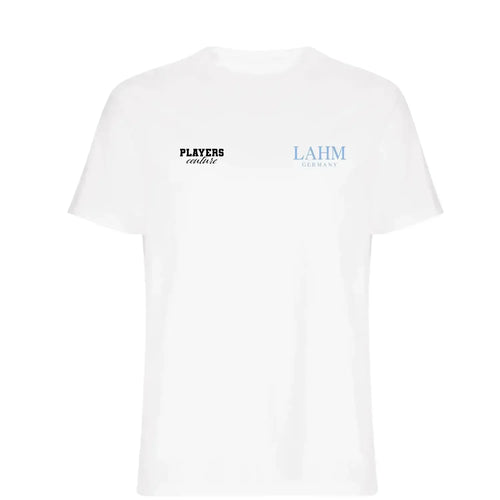 Philipp Lahm t-shirt – white men's t-shirt featuring the Philipp Lahm Players Couture logo