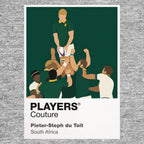Pieter-Steph du Toit Rugby Union Icon Frame Men's Hoodie – image 6