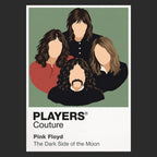 Pink Floyd Pink Floyd's classic band silhouette and atmospheric progressive-rock identity Icon Frame artwork in black