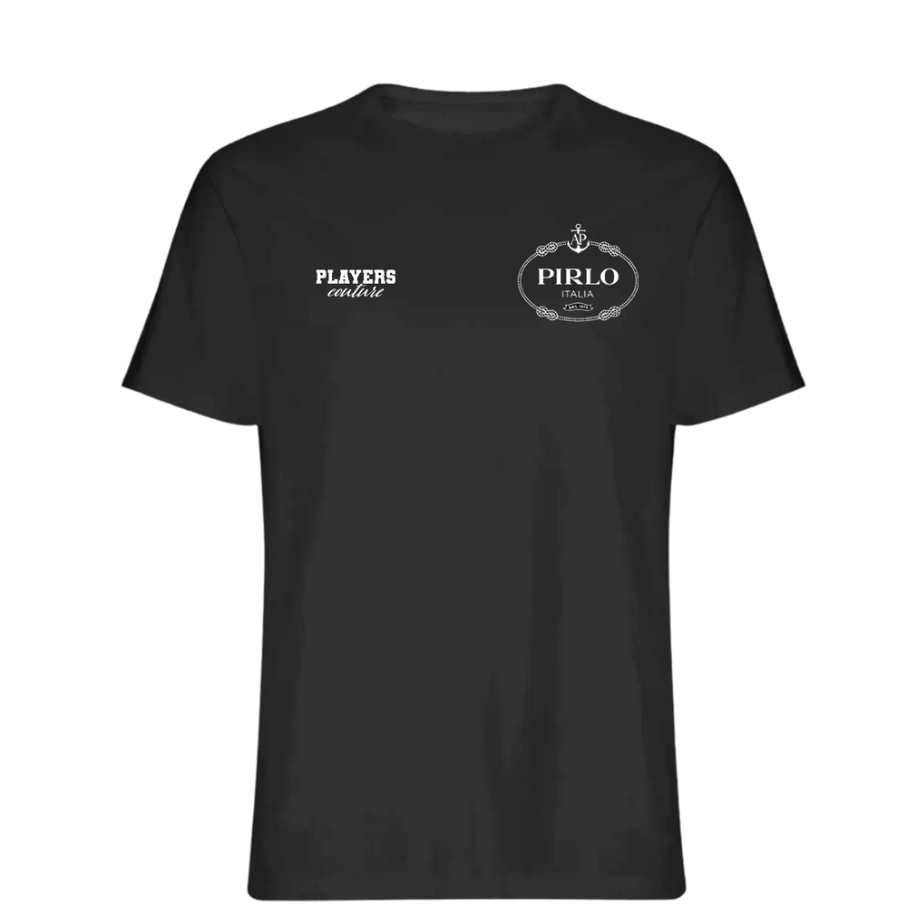 Andrea Pirlo Logo Players Couture Mens T-Shirt Black