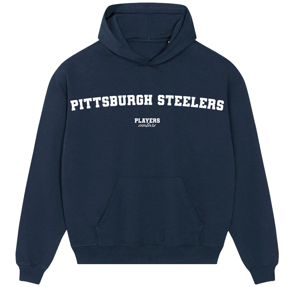 Pittsburgh Steelers Players Couture Men's Casual Hoodie Black