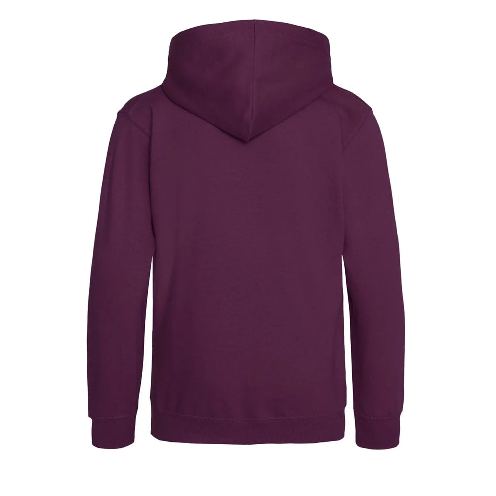 Essentials Collection hoodie – navy kids' hoodie with white Essentials Collection letters and Players Couture logo on the