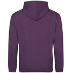 Essentials Collection hoodie – red men's hoodie with white Essentials Collection letters and Players Couture logo on the