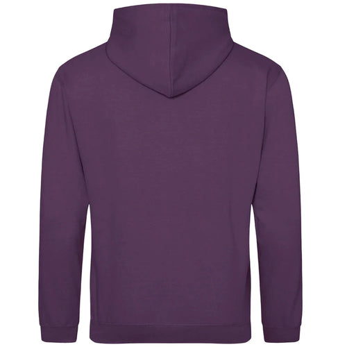 Essentials Collection hoodie – red men's hoodie with white Essentials Collection letters and Players Couture logo on the