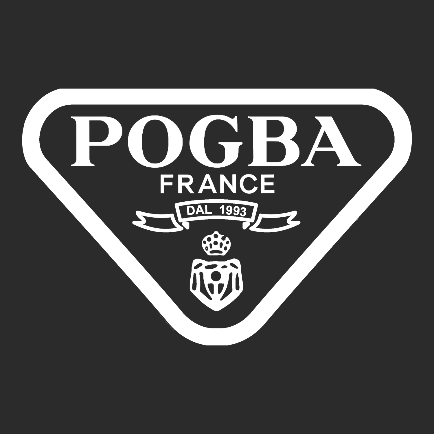 Paul Pogba Logo Players Couture Mens T-Shirt