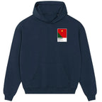 Portugal hoodie – navy men's hoodie featuring the Portugal Players Couture logo