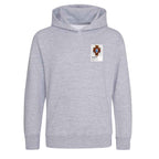Portugal Graffiti Frame Kids Hoodie - portugal graffiti frame kids grey hoodie