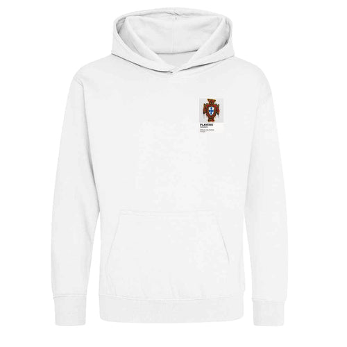 Portugal Graffiti Frame Kids Hoodie - portugal graffiti frame kids white hoodie