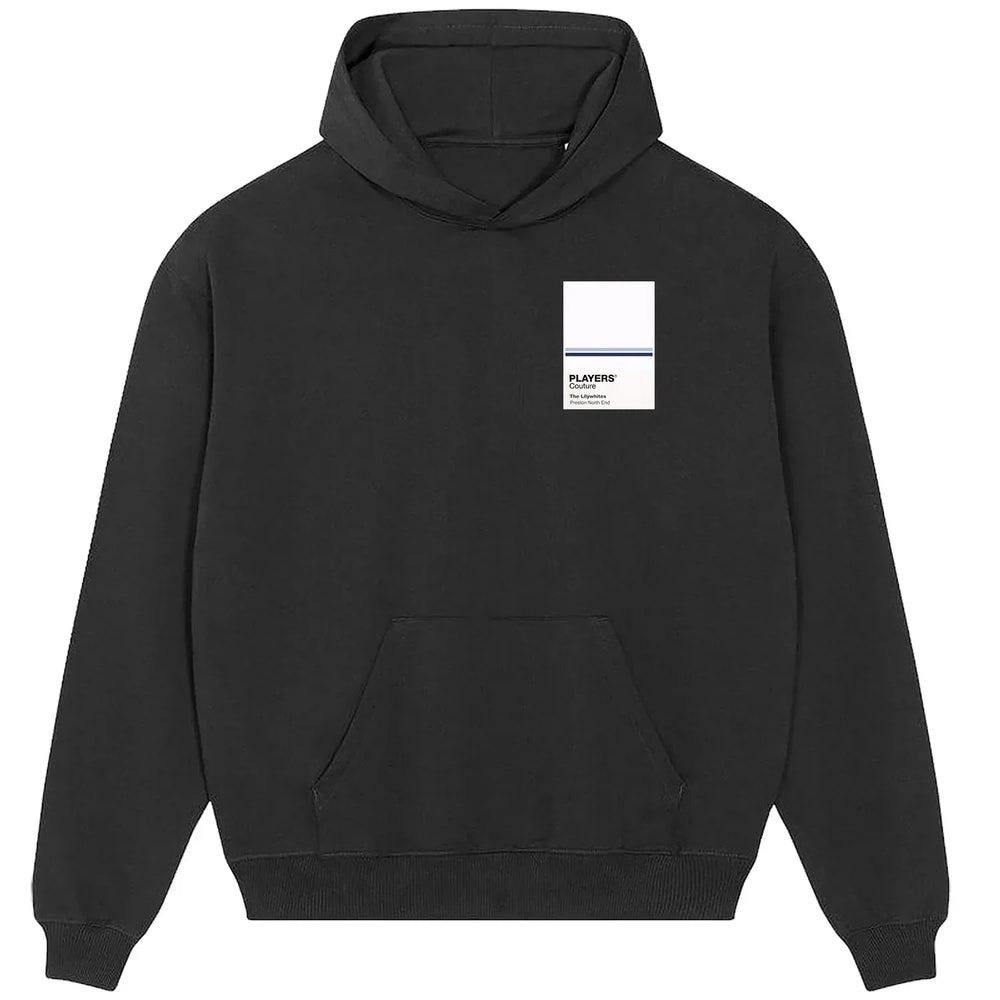 Preston North End hoodie – black men's hoodie featuring the Preston North End Players Couture logo
