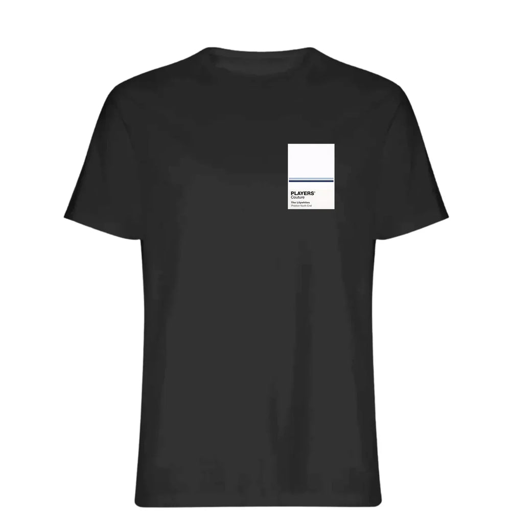 Preston North End t-shirt – black men's t-shirt featuring the Preston North End Players Couture logo