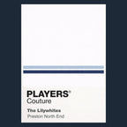 Preston North End Classic Football Shirt Colours Frame Men's T-Shirt – close-up detail shot of the Preston North End Players