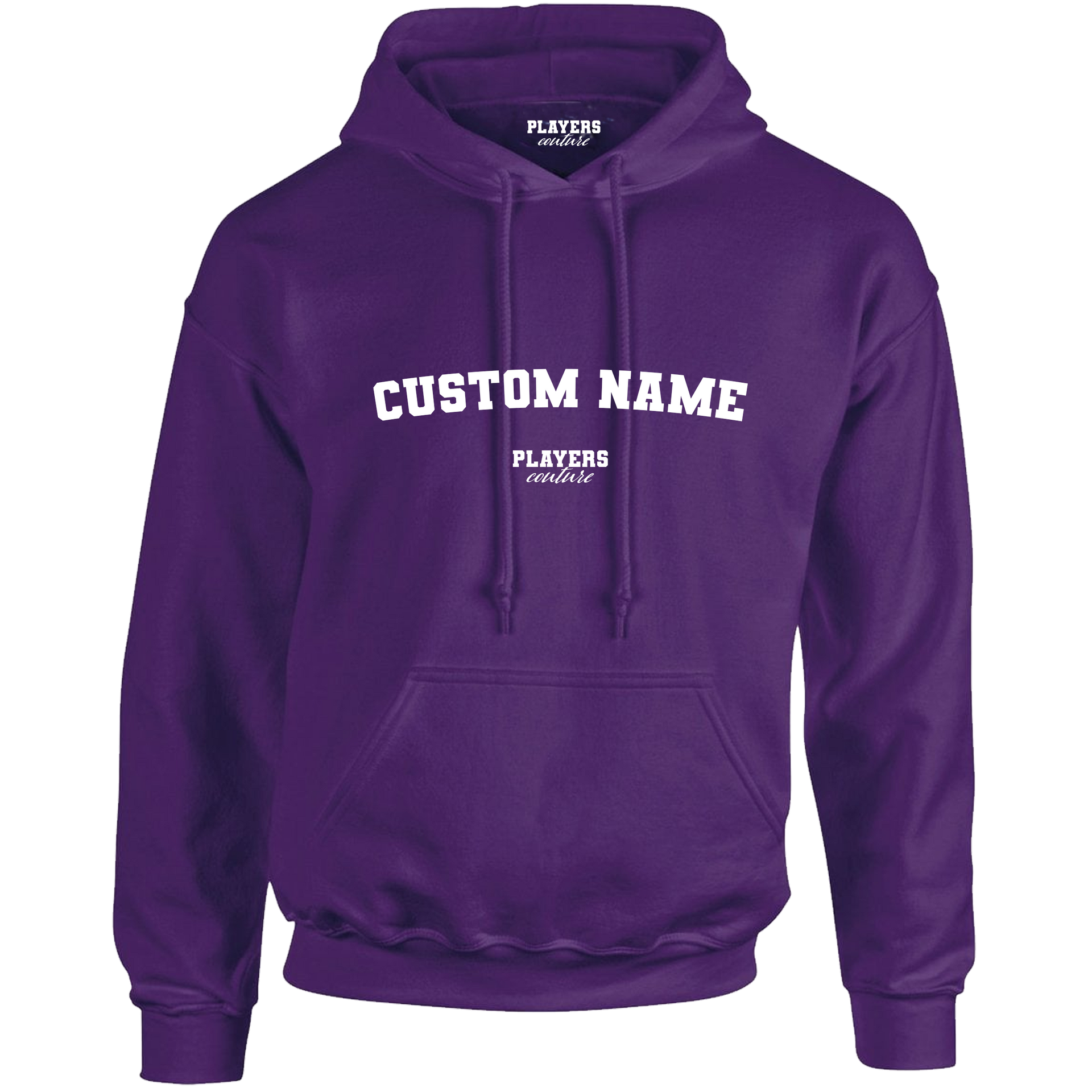 Purple Custom Great Value Players Couture Men's Basic Hoodie Purple