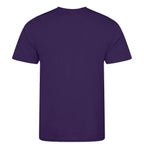 Essentials Collection t-shirt – purple men's t-shirt with white Essentials Collection letters and Players Couture logo on