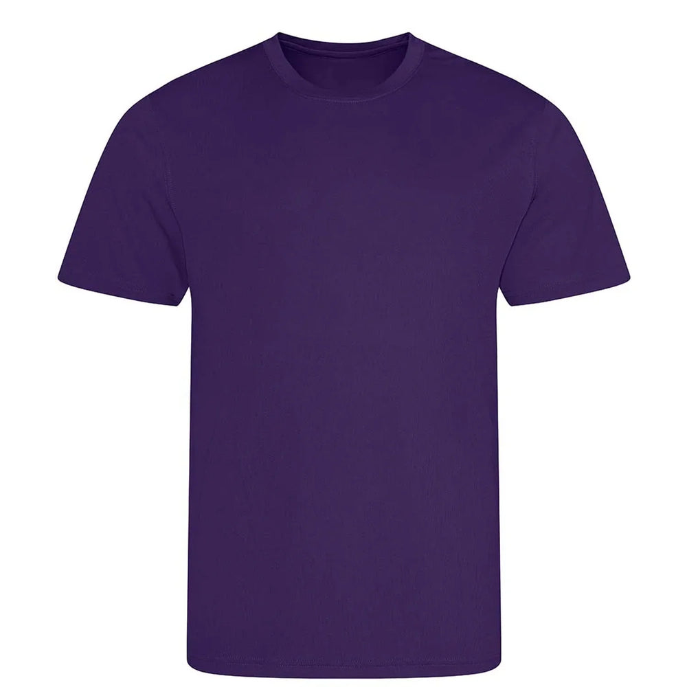 Custom Upload Your t-shirt – purple men's t-shirt featuring the Custom Upload Your Players Couture logo